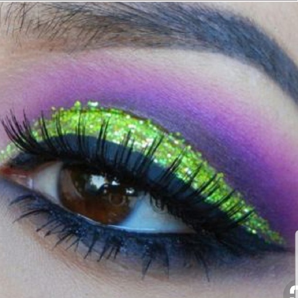 🌟NEON YELLOW Medusa Makeup Glitter Pot NWOTag - Picture 5 of 8